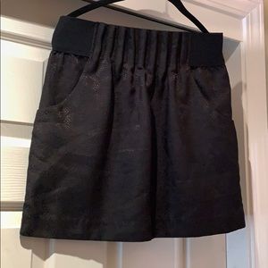 Calvin Klein Black mini skirt